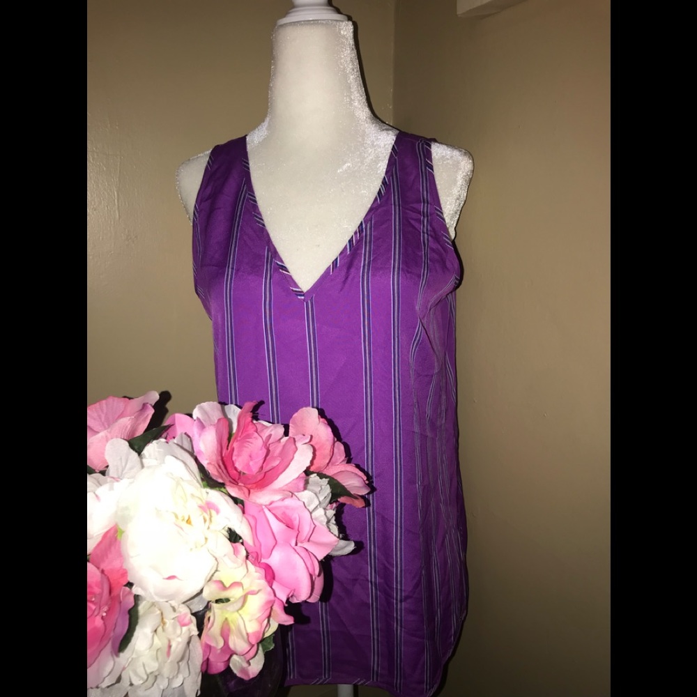 Armani exchange flowy blouse top NWT